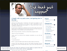 Tablet Screenshot of howardshappening.wordpress.com