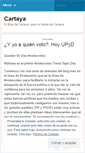 Mobile Screenshot of cartaya.wordpress.com