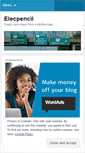 Mobile Screenshot of elecpencil.wordpress.com