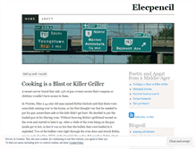 Tablet Screenshot of elecpencil.wordpress.com
