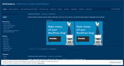 Desktop Screenshot of faithinbalance.wordpress.com