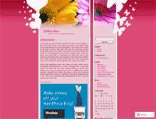 Tablet Screenshot of calliesstory.wordpress.com