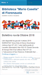 Mobile Screenshot of bibliofiorenzuola.wordpress.com