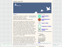 Tablet Screenshot of espirito.wordpress.com
