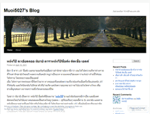 Tablet Screenshot of muoi5027.wordpress.com