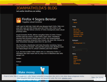 Tablet Screenshot of joanmathilda.wordpress.com