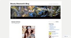 Desktop Screenshot of beautyobsessed.wordpress.com