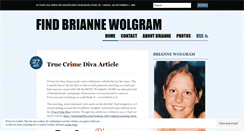 Desktop Screenshot of findbrianne.wordpress.com