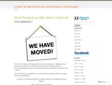 Tablet Screenshot of 11even.wordpress.com