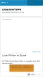 Mobile Screenshot of crossreviews.wordpress.com
