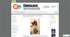 Desktop Screenshot of cinemajove.wordpress.com