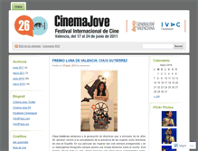 Tablet Screenshot of cinemajove.wordpress.com
