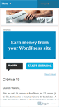 Mobile Screenshot of cronicasadois.wordpress.com