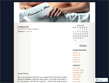 Tablet Screenshot of cronicasadois.wordpress.com