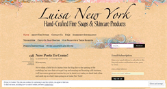 Desktop Screenshot of luisany.wordpress.com