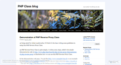 Desktop Screenshot of php5class.wordpress.com