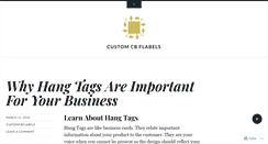 Desktop Screenshot of customcbflabels.wordpress.com