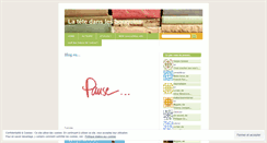Desktop Screenshot of latetedanslesbouquins.wordpress.com