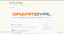 Desktop Screenshot of dreamovalasks.wordpress.com