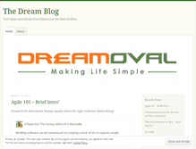 Tablet Screenshot of dreamovalasks.wordpress.com