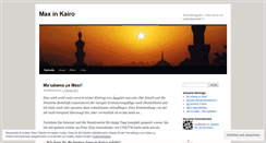 Desktop Screenshot of maxinkairo.wordpress.com