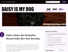 Tablet Screenshot of daisyismydog.wordpress.com