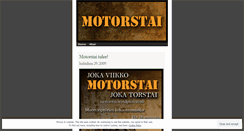 Desktop Screenshot of motorstai.wordpress.com