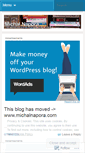 Mobile Screenshot of michalnapora.wordpress.com
