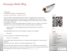Tablet Screenshot of gbiolo.wordpress.com