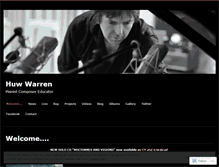 Tablet Screenshot of huwwarren.wordpress.com