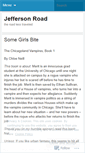 Mobile Screenshot of jeffersonroad.wordpress.com