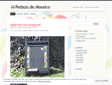 Tablet Screenshot of pedazodemosaico.wordpress.com