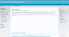 Desktop Screenshot of industriapublicitaria.wordpress.com
