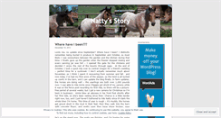 Desktop Screenshot of nattysstory.wordpress.com