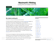 Tablet Screenshot of maximarit.wordpress.com