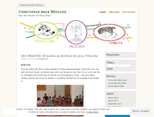 Tablet Screenshot of mitjans123.wordpress.com