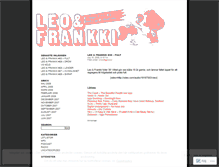 Tablet Screenshot of leoochfrankki.wordpress.com