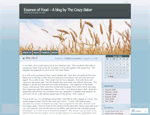 Tablet Screenshot of essenceoffood.wordpress.com