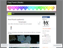 Tablet Screenshot of pixelpunchstudio.wordpress.com