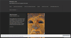 Desktop Screenshot of mishasart.wordpress.com