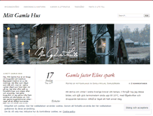 Tablet Screenshot of mittgamlahus.wordpress.com