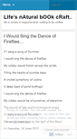 Mobile Screenshot of naturalbookcraft.wordpress.com