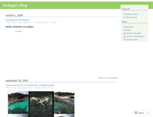 Tablet Screenshot of ibiologia.wordpress.com