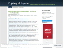 Tablet Screenshot of gatoyfelpudo.wordpress.com