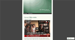 Desktop Screenshot of alpyildizli.wordpress.com