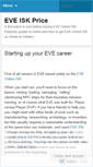 Mobile Screenshot of eveiskprice.wordpress.com