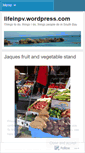 Mobile Screenshot of lifeinpv.wordpress.com