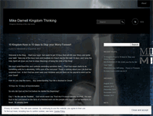 Tablet Screenshot of mikedarnelldotnet.wordpress.com