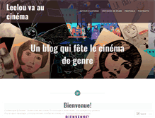 Tablet Screenshot of leeloucinema.wordpress.com