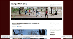 Desktop Screenshot of muzungumike.wordpress.com